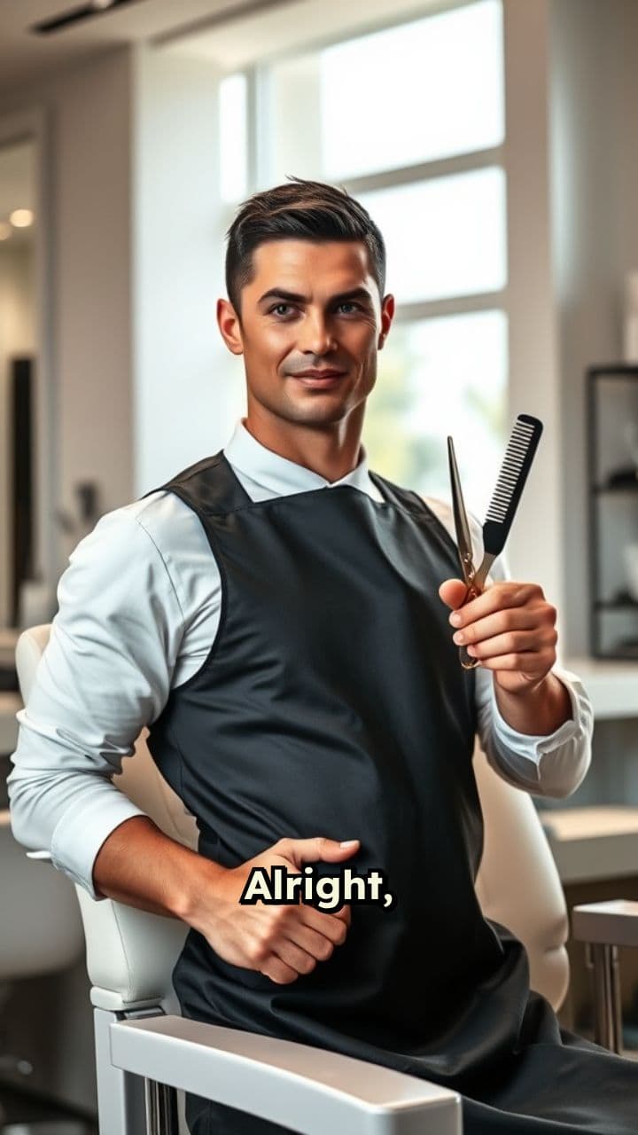 Ronaldo the Barber