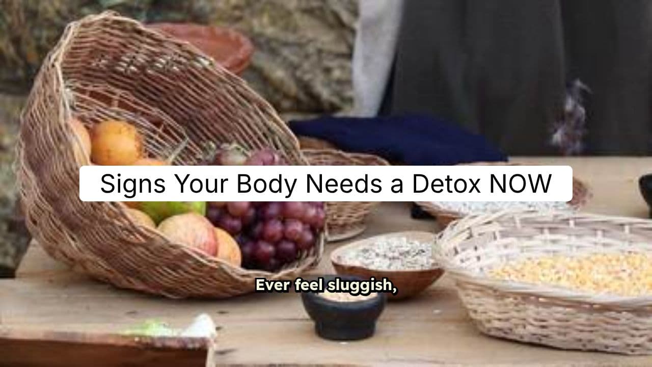 Signs Your Body Needs a Detox NOW