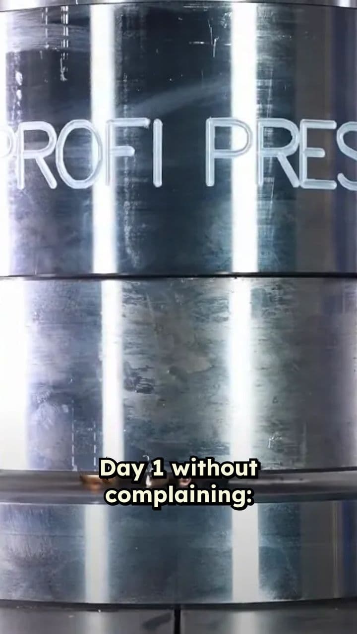 Day 1 Without Complaining Again