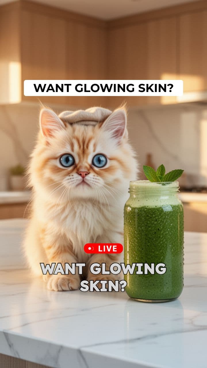 3-Ingredient Glowing Skin Smoothie