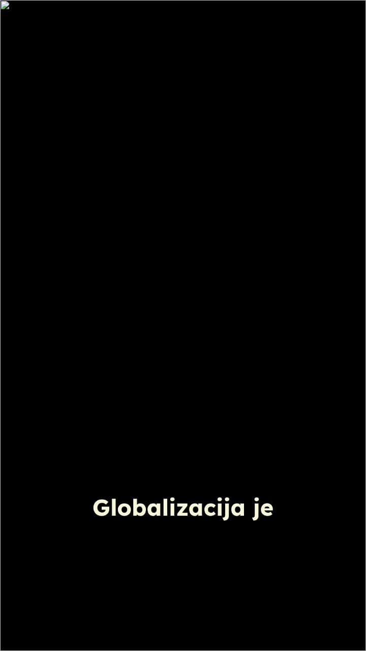 Učinki globalizacije na sodobno življenje