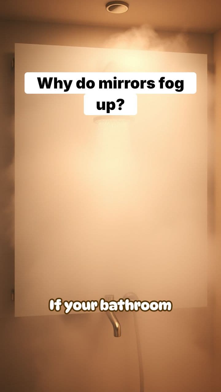 Why Do Mirrors Fog Up After a Hot Shower? | RapidSmartFacts