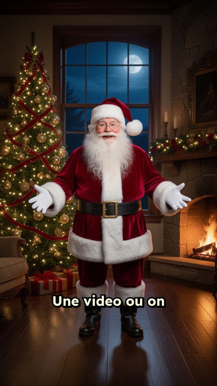 Message du Père Noël pour Alwena et Erwan