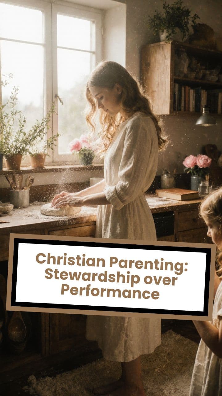 Christian Parenting: Stewardship over Performance