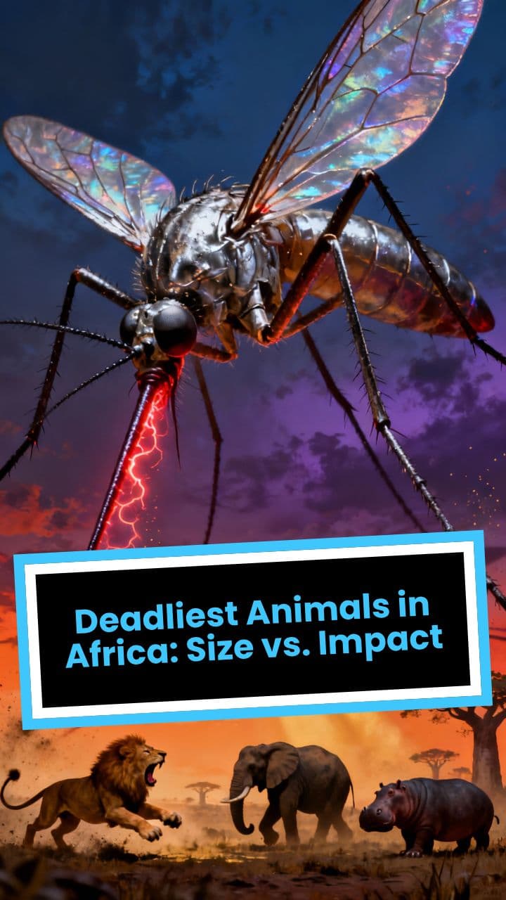 Deadliest Animals in Africa: Size vs. Impact