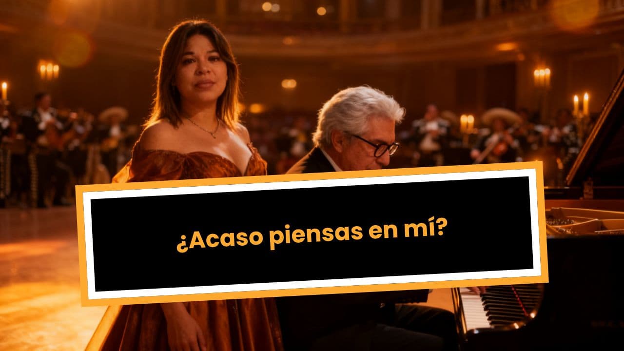 ¿Acaso piensas en mí?