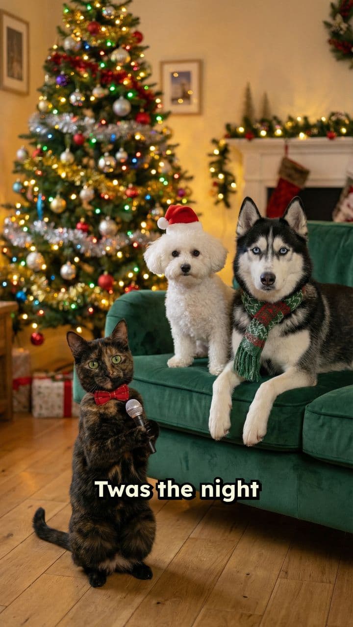 A Christmas Carol with Furry Friends
