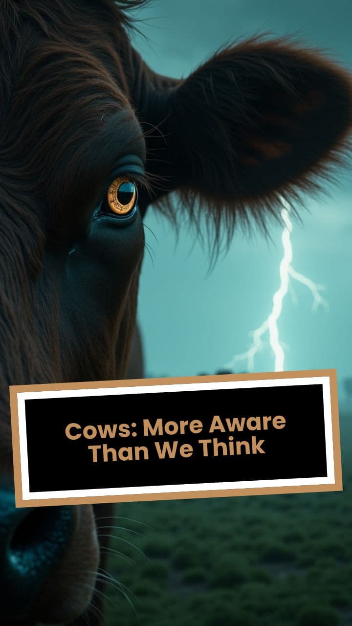 Cows: More Aware Than We Think