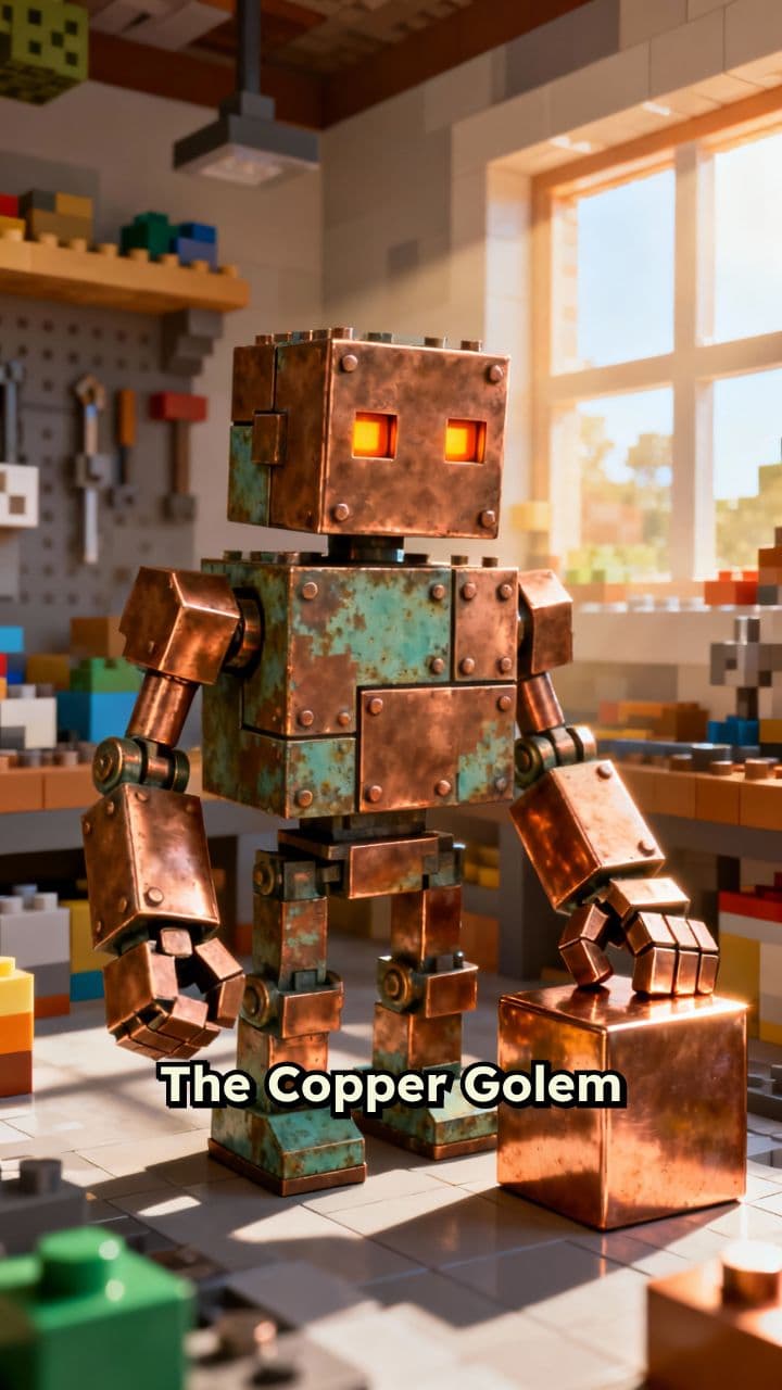 Copper Golem: Your New Sorting Companion
