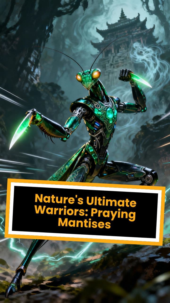Nature's Ultimate Warriors: Praying Mantises