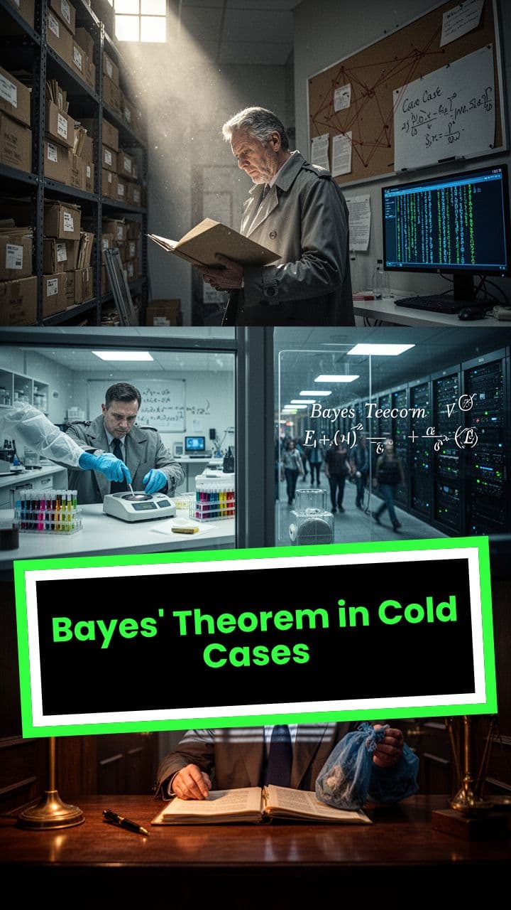 Bayes' Theorem in Cold Cases