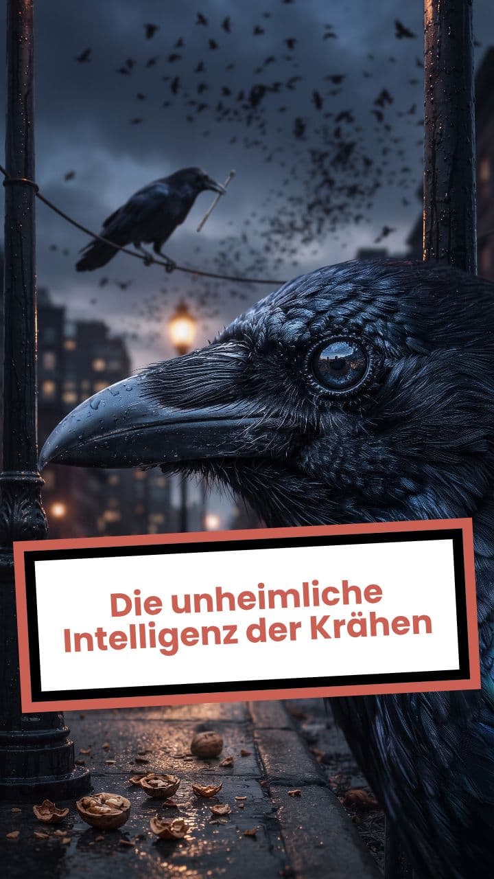 Die unheimliche Intelligenz der Krähen