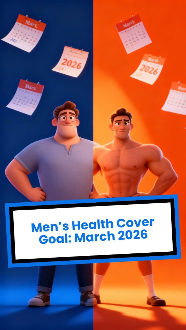 Men’s Health Cover Goal: March 2026