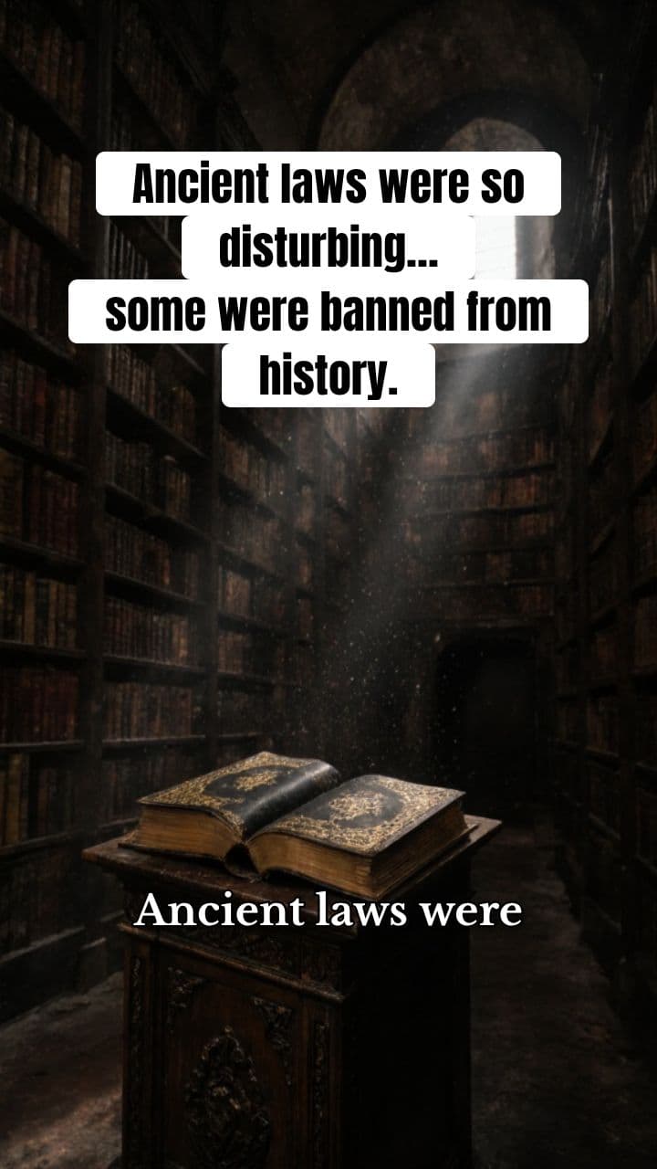 Ancient Laws: Banned from History