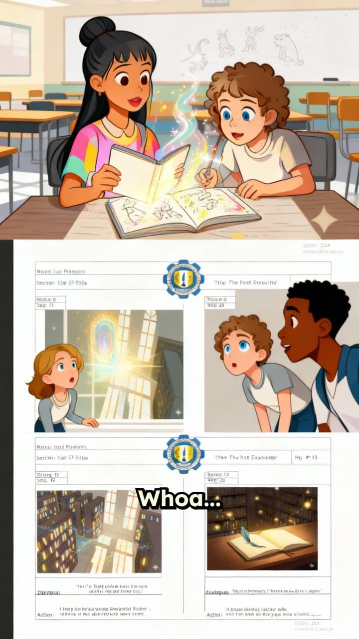 The First Encounter: A Story of Shared Imagination