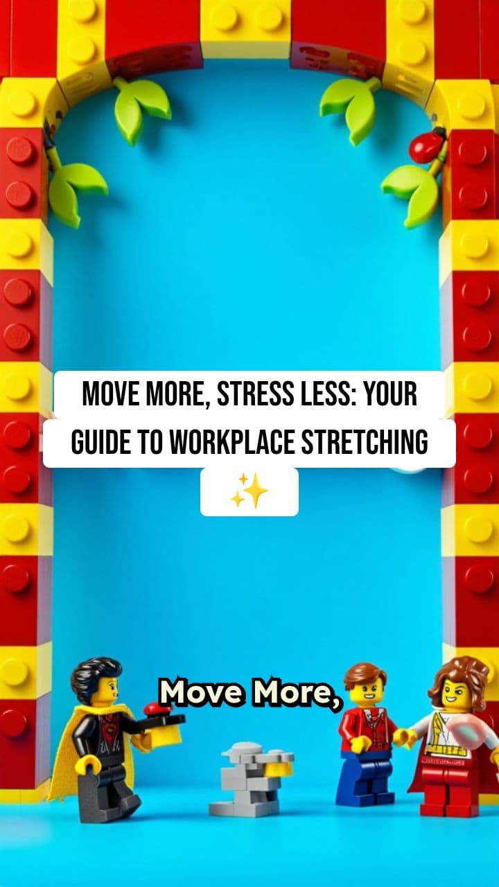 ✨ Move More, Stress Less: Your Guide to Workplace Stretching ✨