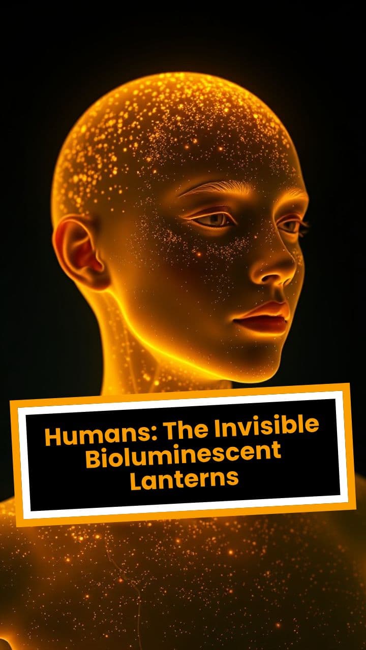 Humans: The Invisible Bioluminescent Lanterns