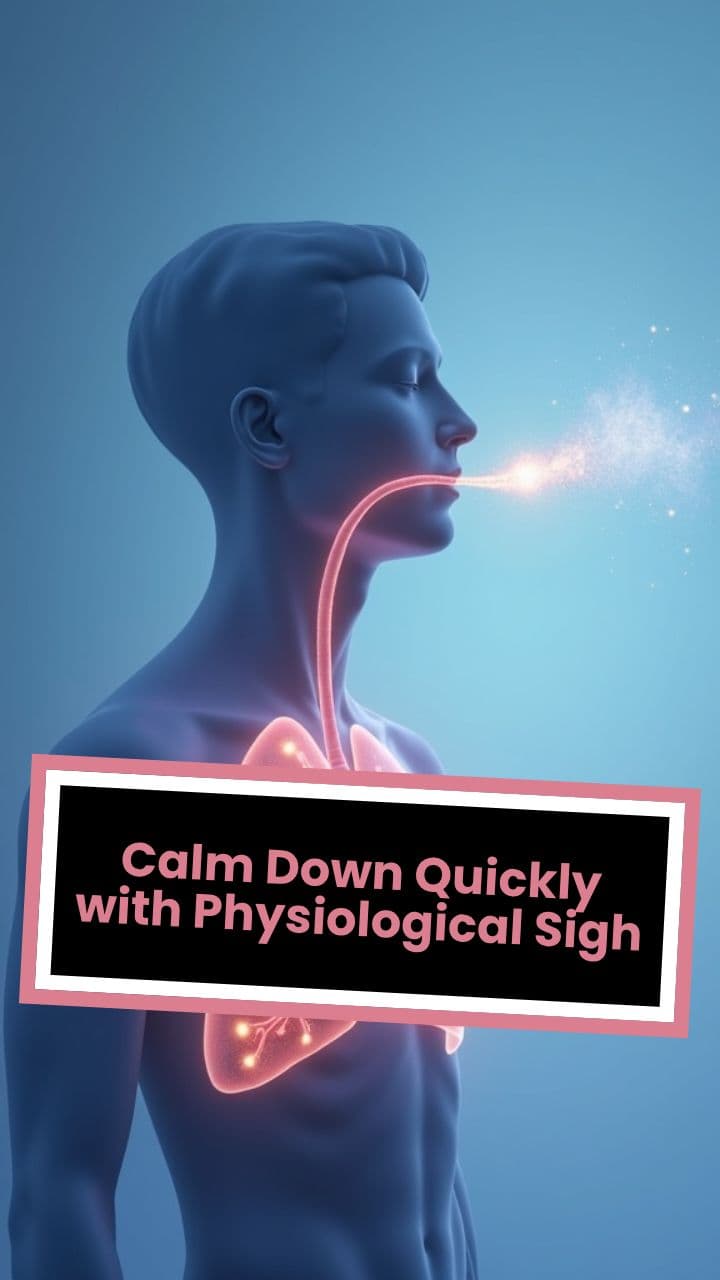 Calm Down Quickly with Physiological Sigh