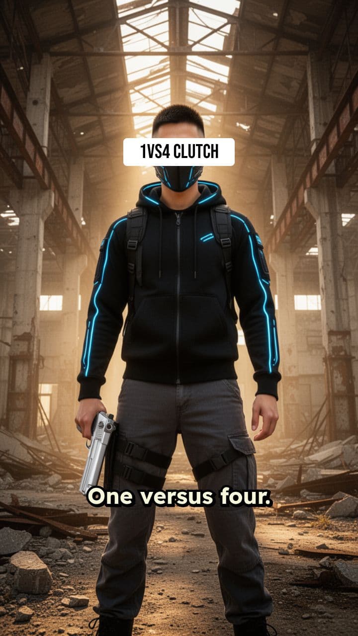 Free Fire 1vs4 Clutch Montage