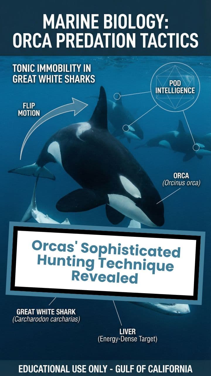 Orcas' Sophisticated Hunting Technique Revealed