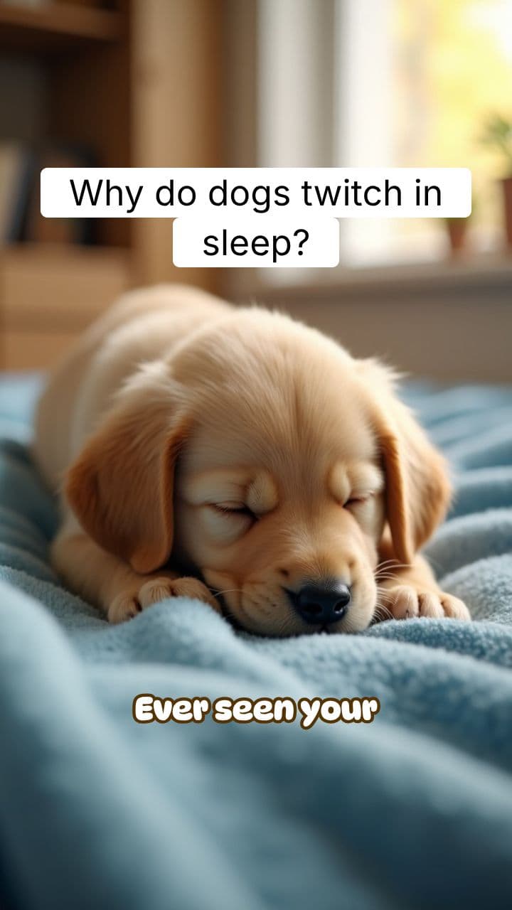 Why Do Dogs Twitch While Sleeping? | RapidSmartFacts