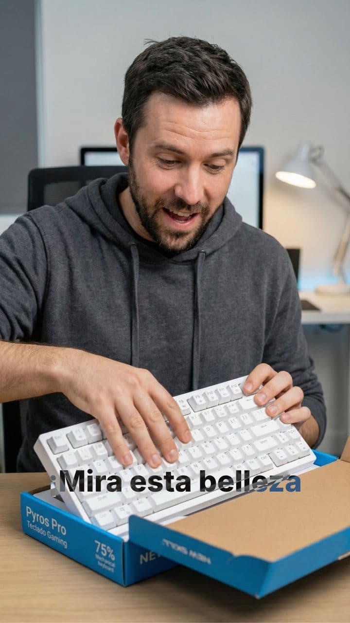 Ad Teclado Gaming NEW SKILL Pyros Pro