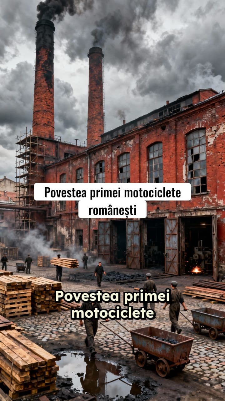 Povestea Primei Motociclete Romanesti