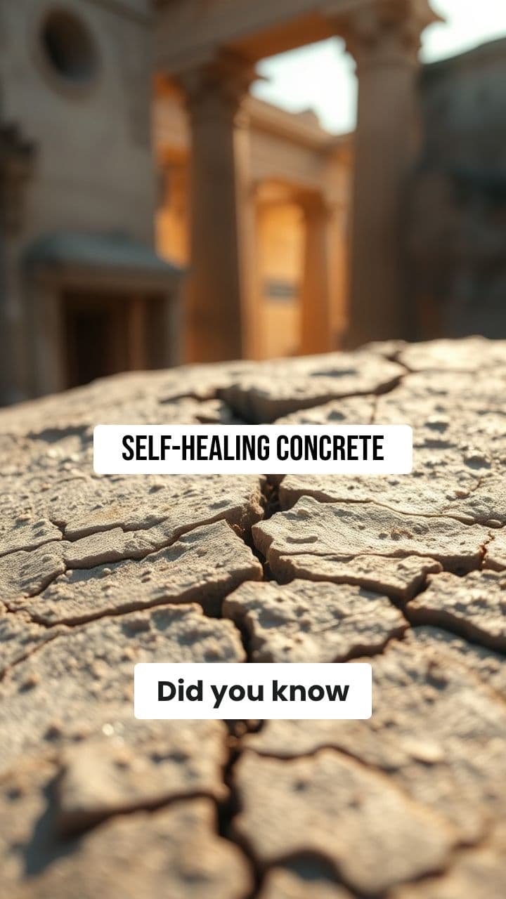 Roman Concrete That Heals Itself