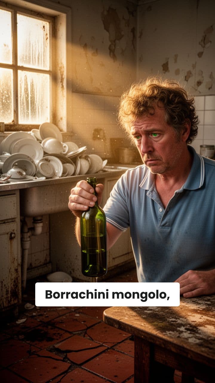 Se acabó el vino, desesperación total