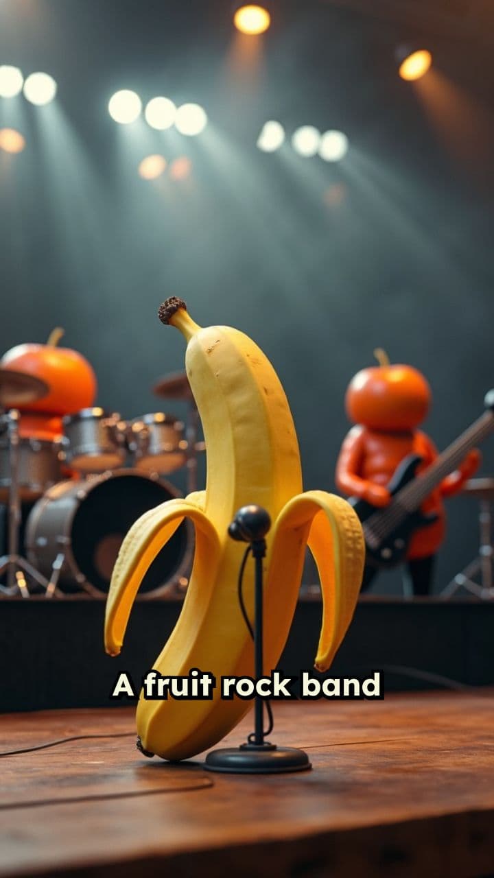 Fruit Rock Band Live Performance