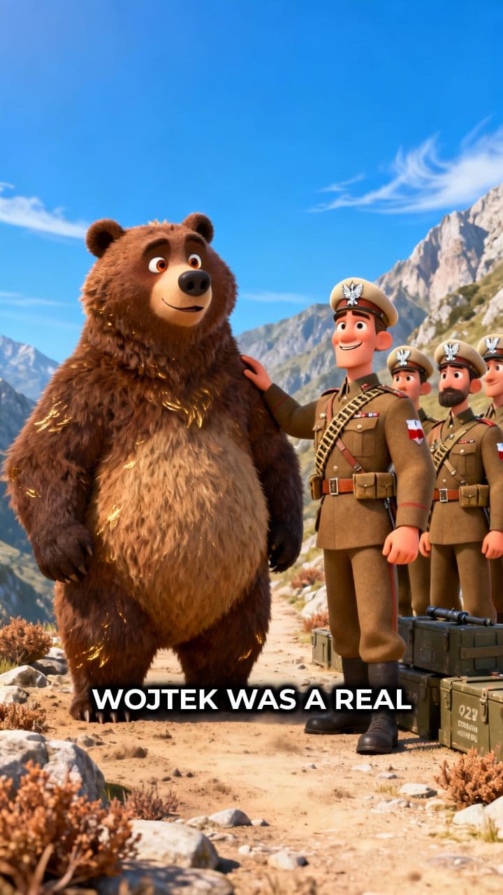 Wojtek, the Soldier Bear of WWII