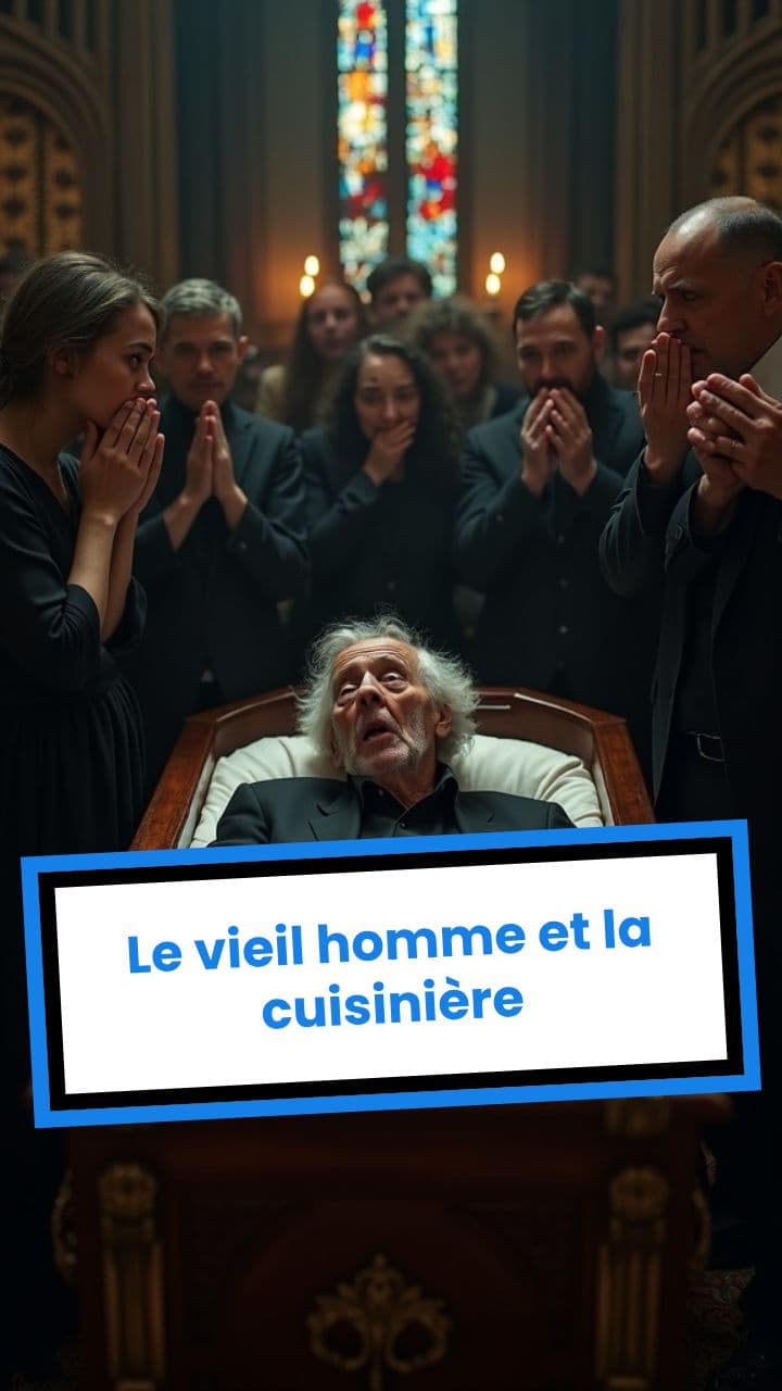 Le vieil homme et la cuisinière