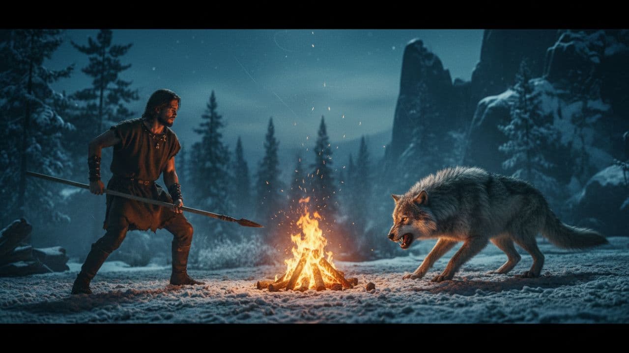 The First Bond Between Man and Wolf