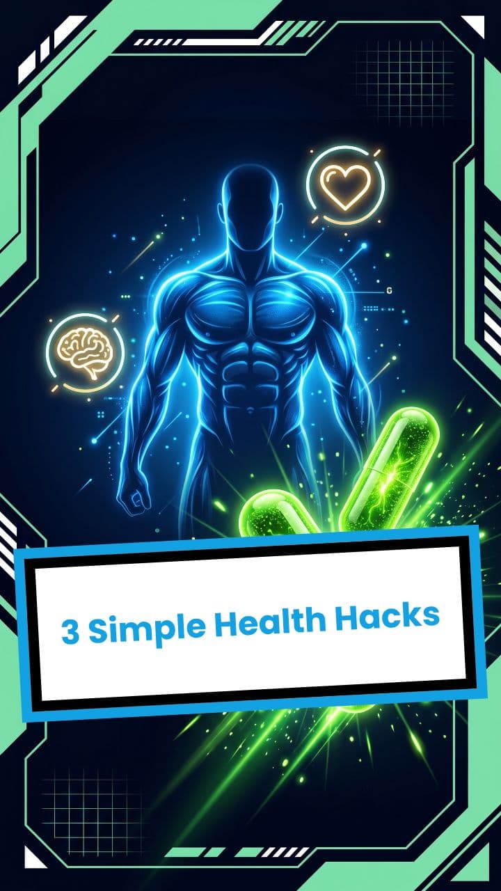 3 Simple Health Hacks