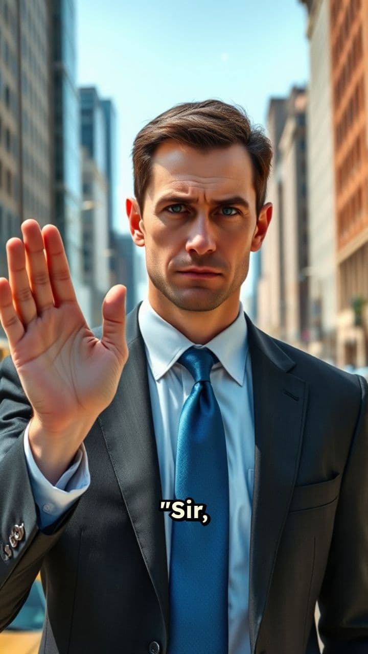 Unbelievable Encounter with a Truck