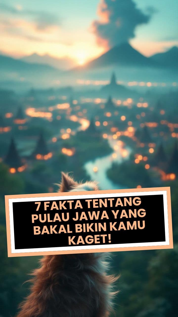 7 FAKTA TENTANG PULAU JAWA YANG BAKAL BIKIN KAMU KAGET!