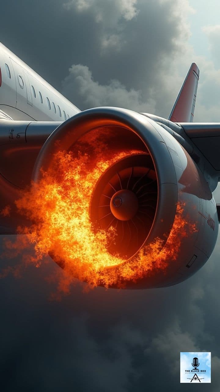 Sudden Fire and Explosion on Approach