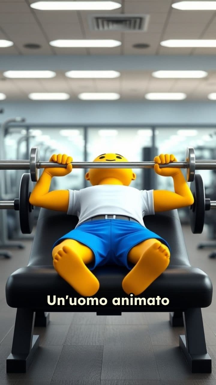 Guida alla panca piana animata