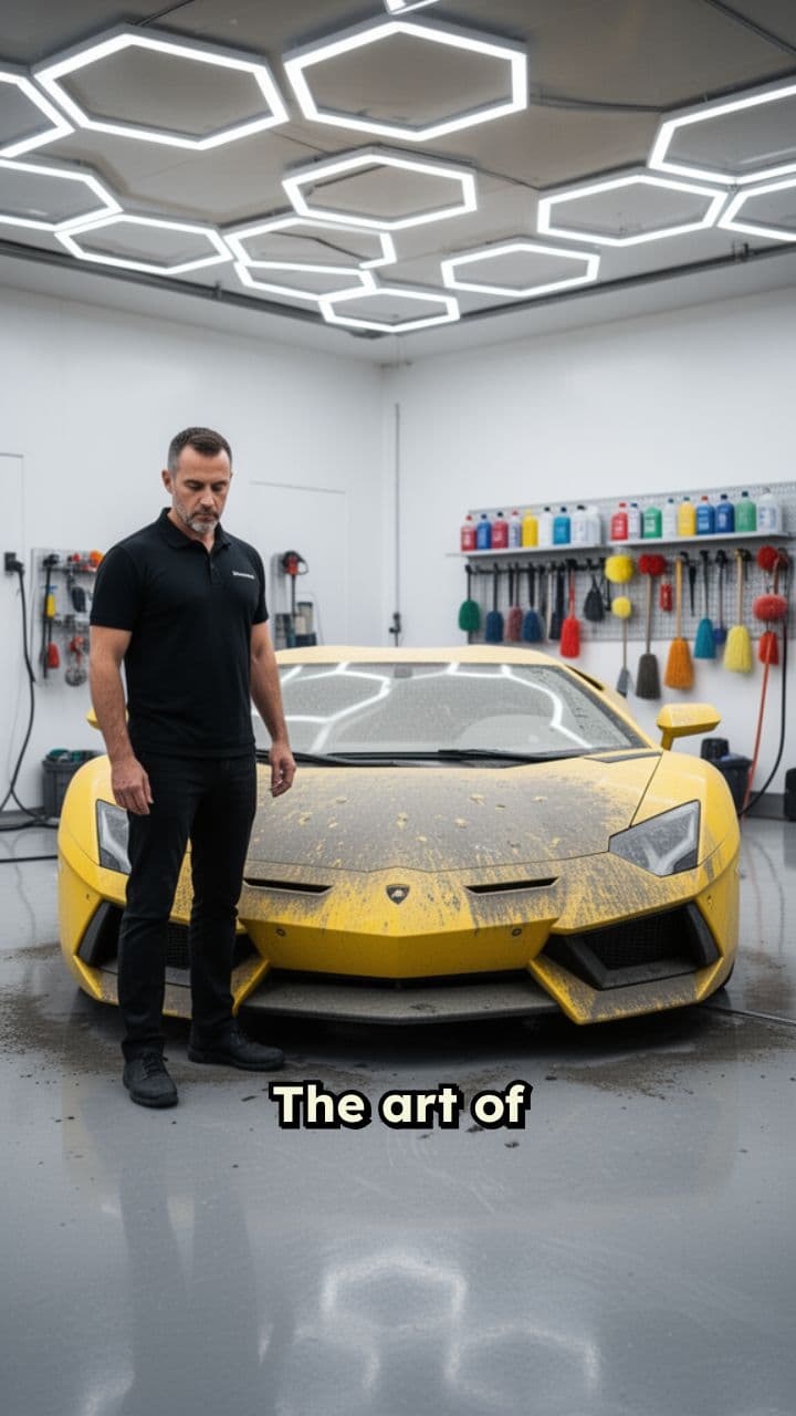 Premium Lamborghini Detailing ASMR
