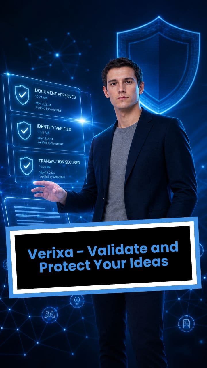 Verixa - Validate and Protect Your Ideas