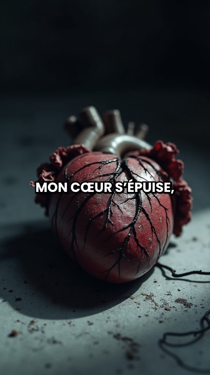 Cicatrices d'un cœur épuisé