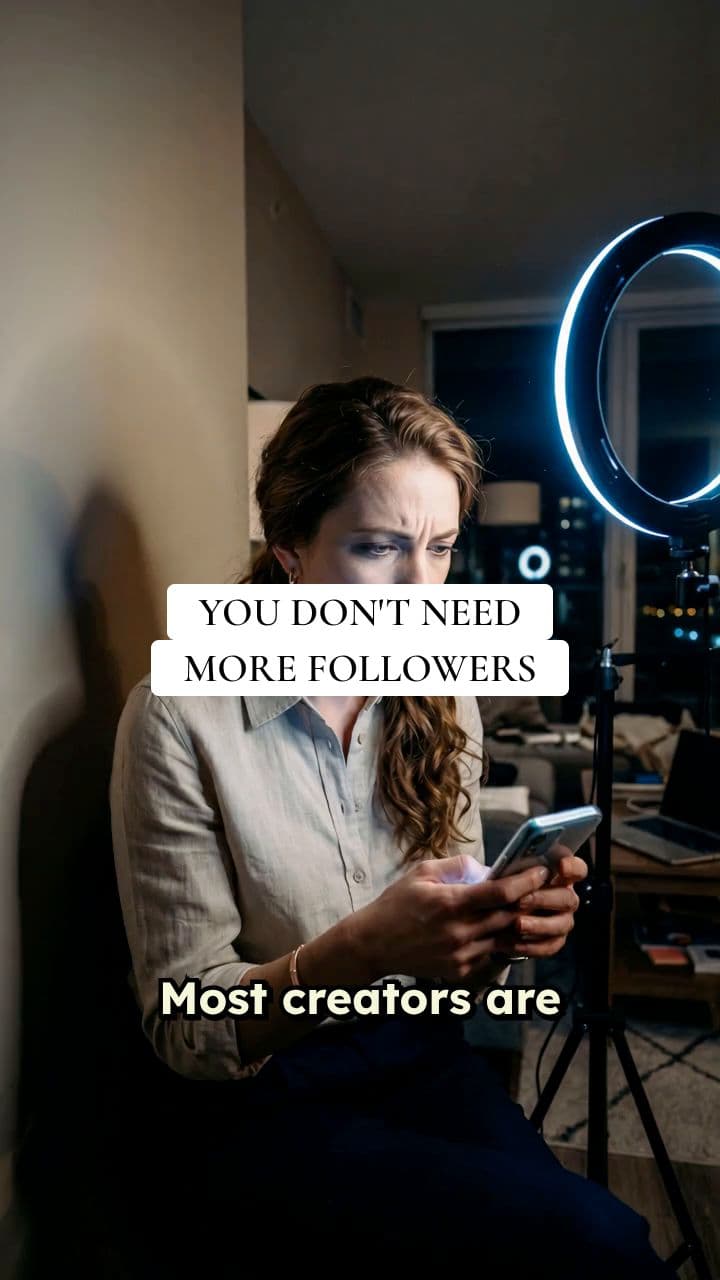 You Don't Need More Followers