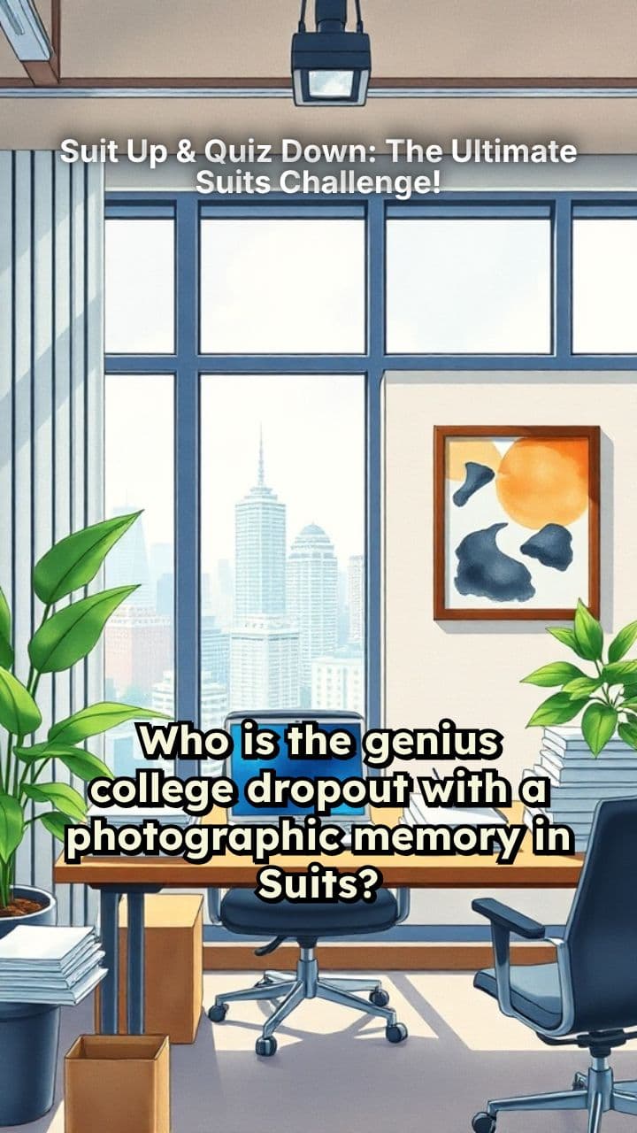 Suit Up & Quiz Down: The Ultimate Suits Challenge!