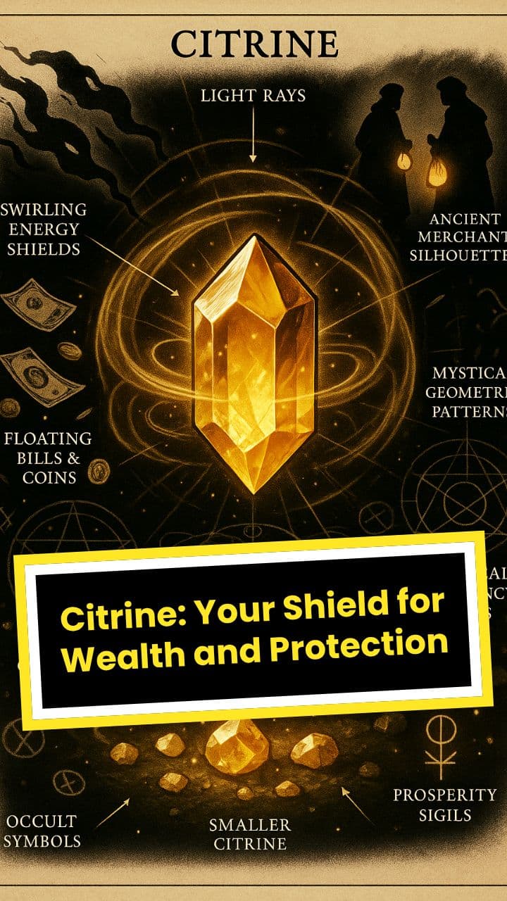 Citrine: Your Shield for Wealth and Protection