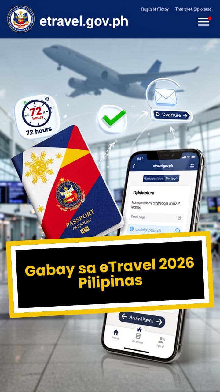 Gabay sa eTravel 2026 Pilipinas
