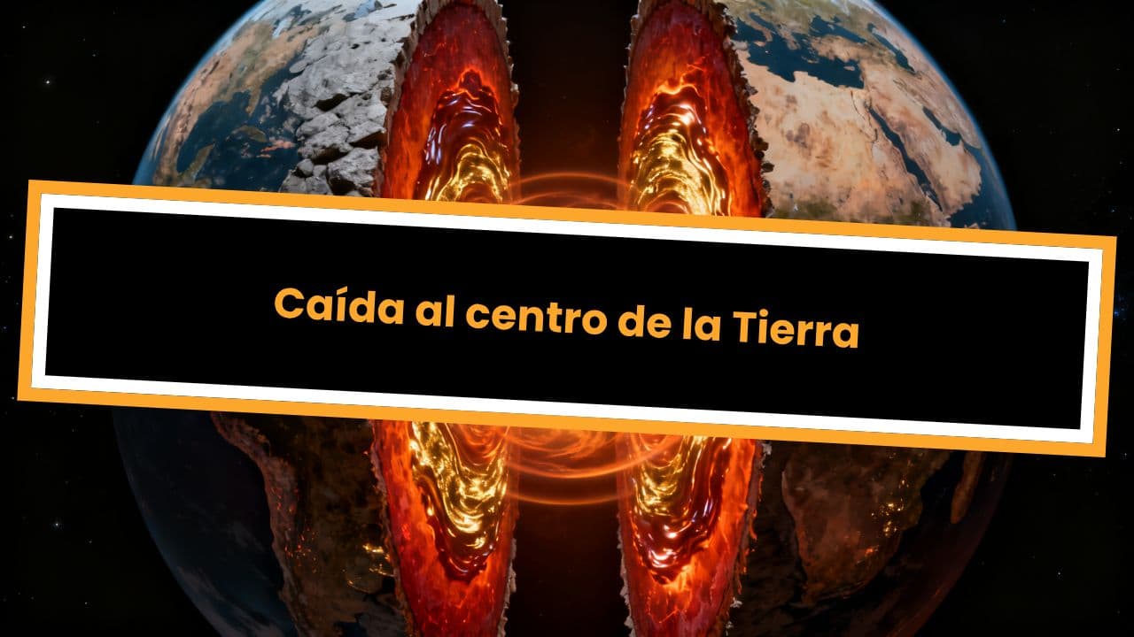 Caída al centro de la Tierra