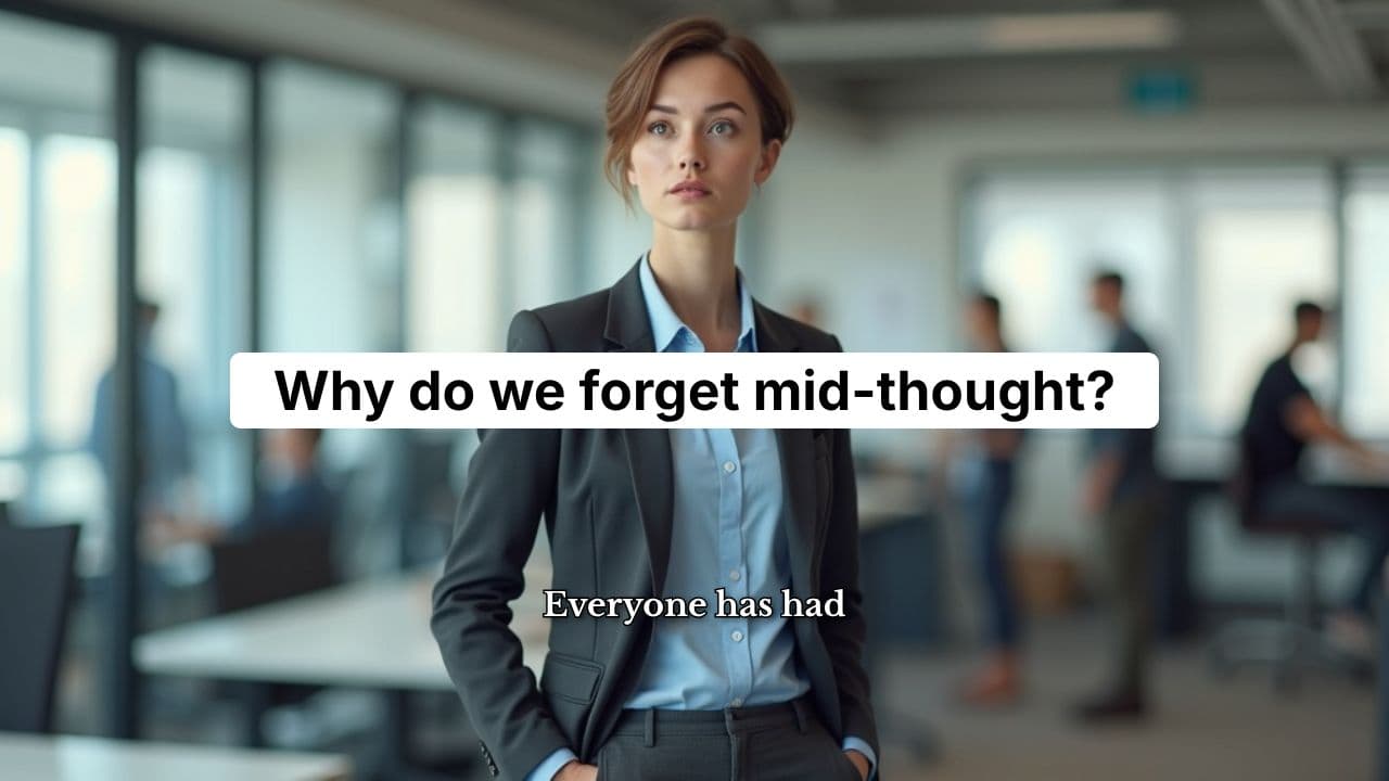 Why Do We Sometimes Forget What We Were About to Say? | RapidSmartFacts