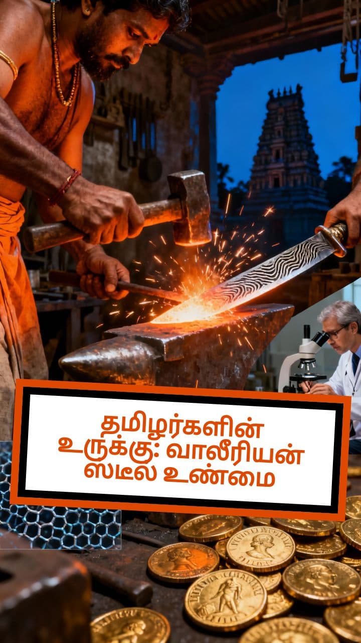 தமிழர்களின் உருக்கு: வாலீரியன் ஸ்டீல் உண்மை