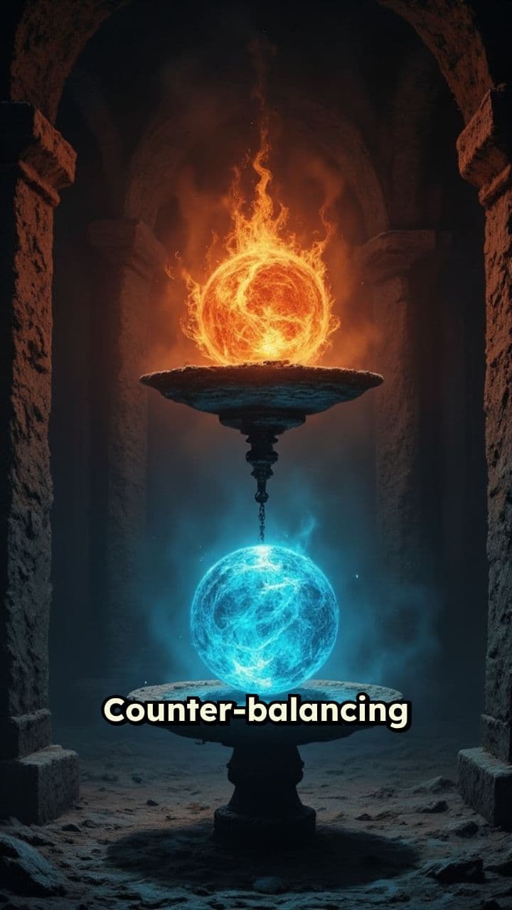 Counterbalancing Energy in Magic