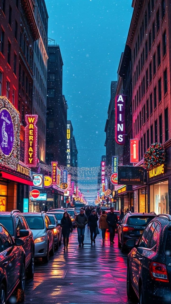 Funky Christmas Night Vibes